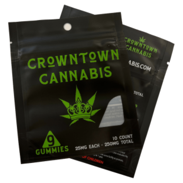 Crowntown Cannabis Blue Razz Gummies - THE PLUG DISTRIBUTION