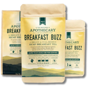 Breakfast Buzz - CBD Infused Black Breakfast Tea - The Plug Distribution