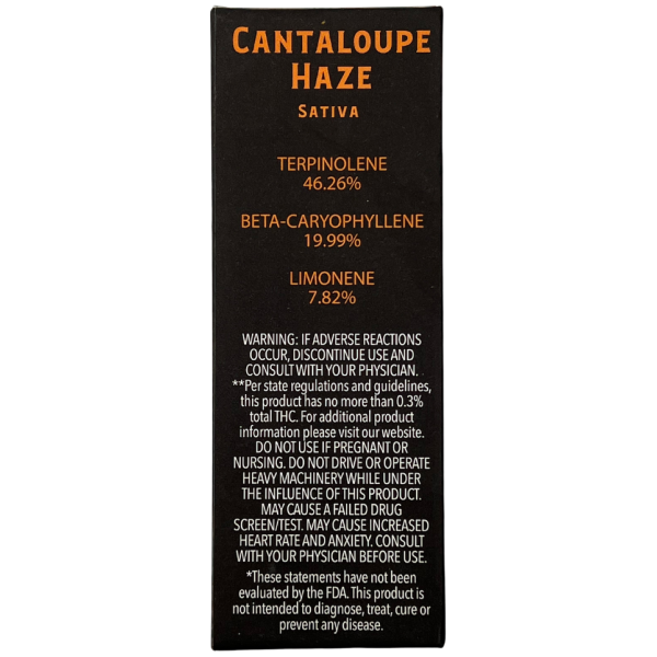 Crowntown Cannabis Cantaloupe Haze Vape Cart - The Plug Distribution