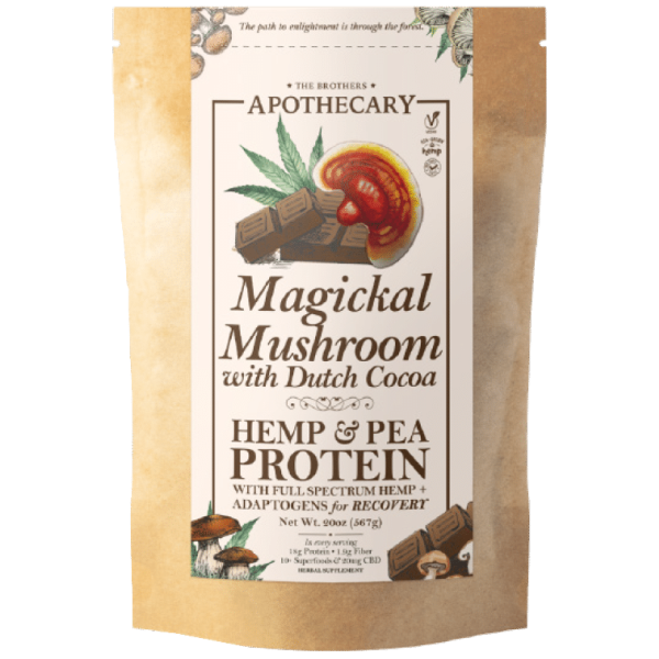 Made with Superfoods - Mushroom Protein Powder - The Plug Distribution