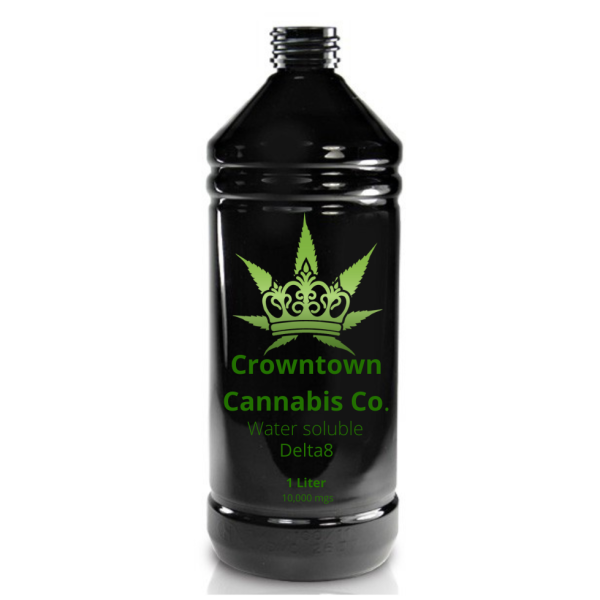 Crowntown Cannabis Delta-8 Water Soluble | 1 Liter - The Plug Distribution