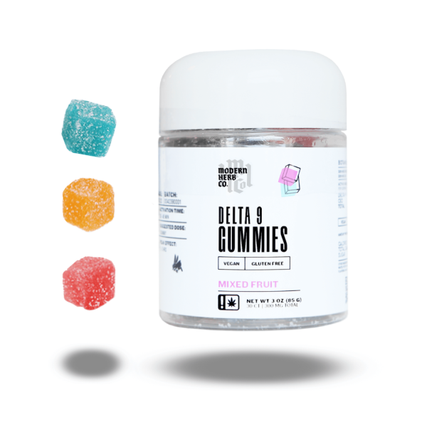 MODERN HERB CO | GUMMIES | DELTA 9 | LIVE RESIN | 30 COUNT | MIXED FRUIT - THE PLUG DISTRIBUTION