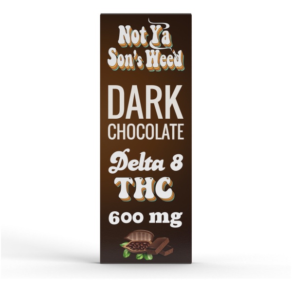 Dark Chocolate – 600 MG ΔDelta-8 Chocolate Bar - The Plug Distribution