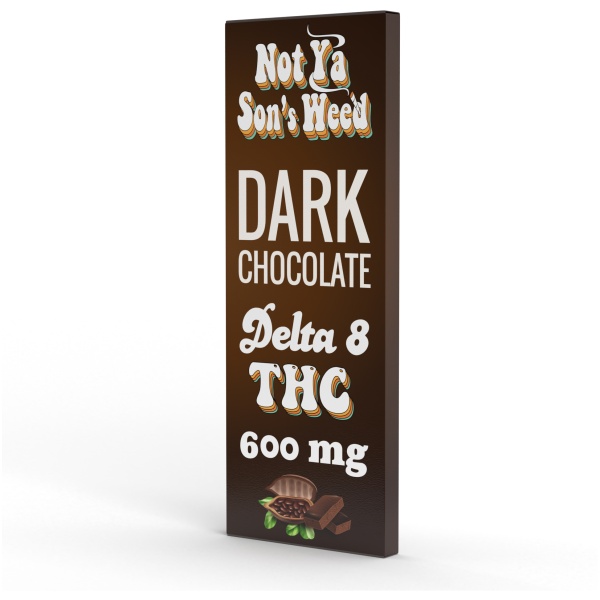Dark Chocolate – 600 MG ΔDelta-8 Chocolate Bar - The Plug Distribution