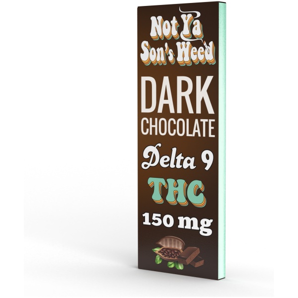 Dark Chocolate – 150 MG ΔDelta-9 Chocolate Bar-The Plug Distribution