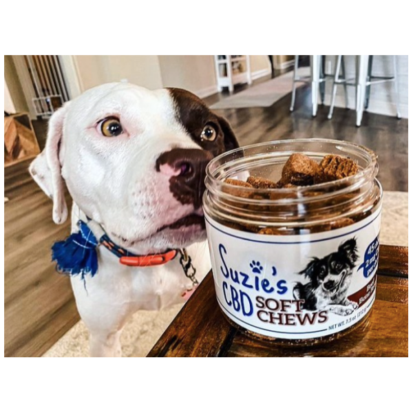 Dogs love Suzie's CBD Soft Chews - The Plug Distribution