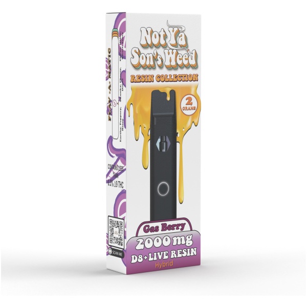 Gas Berry – D8 Live Resin 2ML Disposable - The Plug Distribution