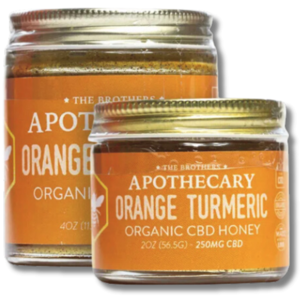 Orange Turmeric - CBD Honey - The Plug Distribution