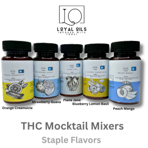 Loyal Oils - Mocktail THC Syrups - The Plug Distribution