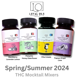 Loyal Oils - Spring Mocktail THC Syrups - The Plug Distribution